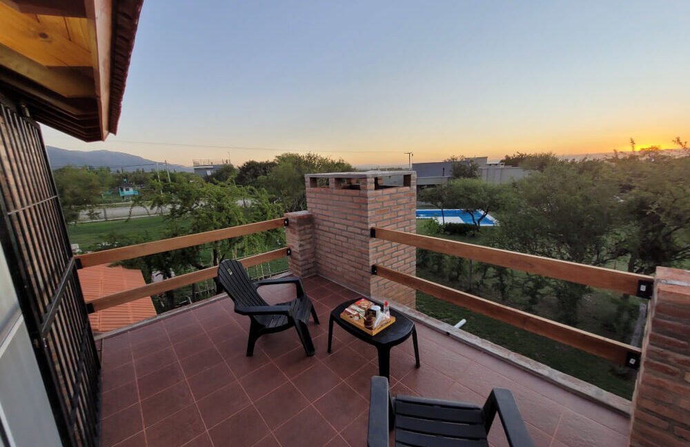 terraza Cabaña Victor